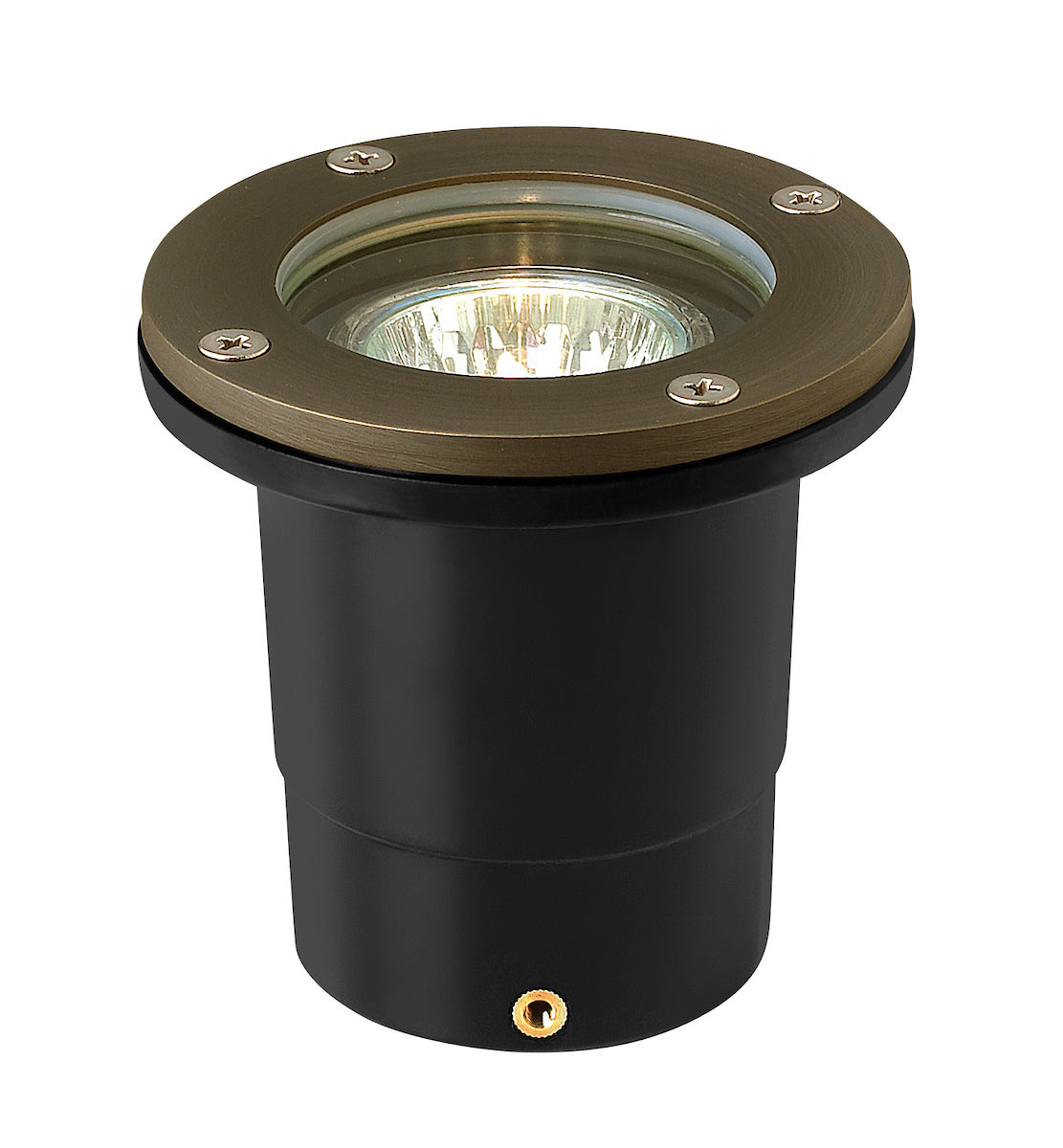 Hardy Island Brass Coastal Well Light - Flat Top