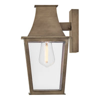 Georgetown Coastal Outdoor Wall Lantern - Small 12.5" - Bronze