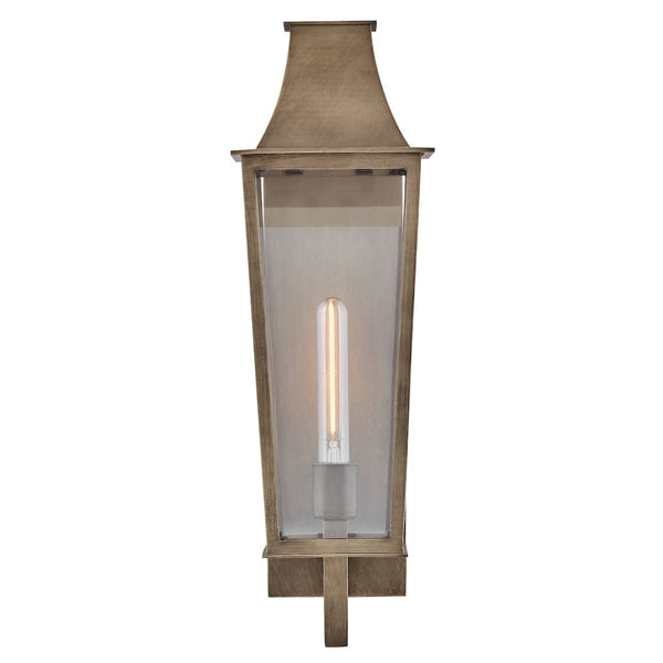 Georgetown Coastal Outdoor Wall Lantern - Medium 21.75" - Bronze