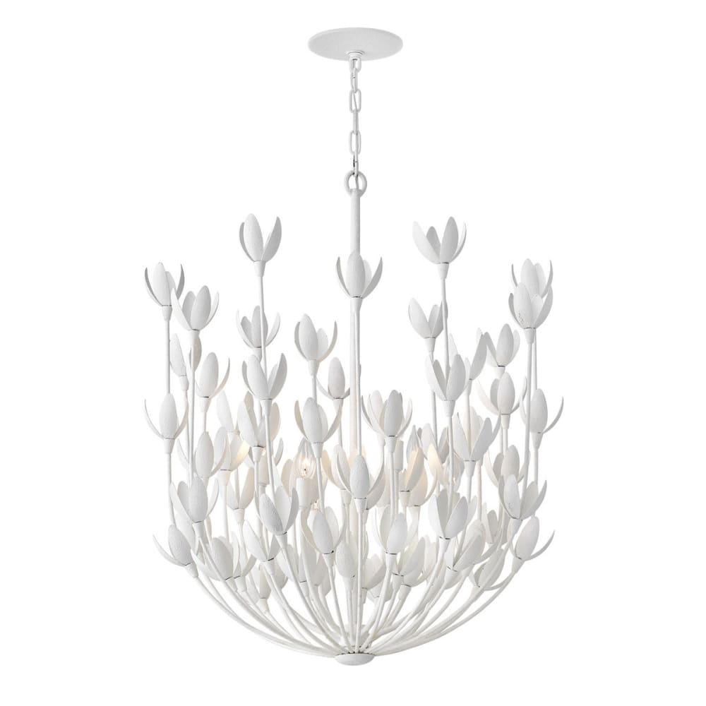 Flora Multi Tier Chandelier - White