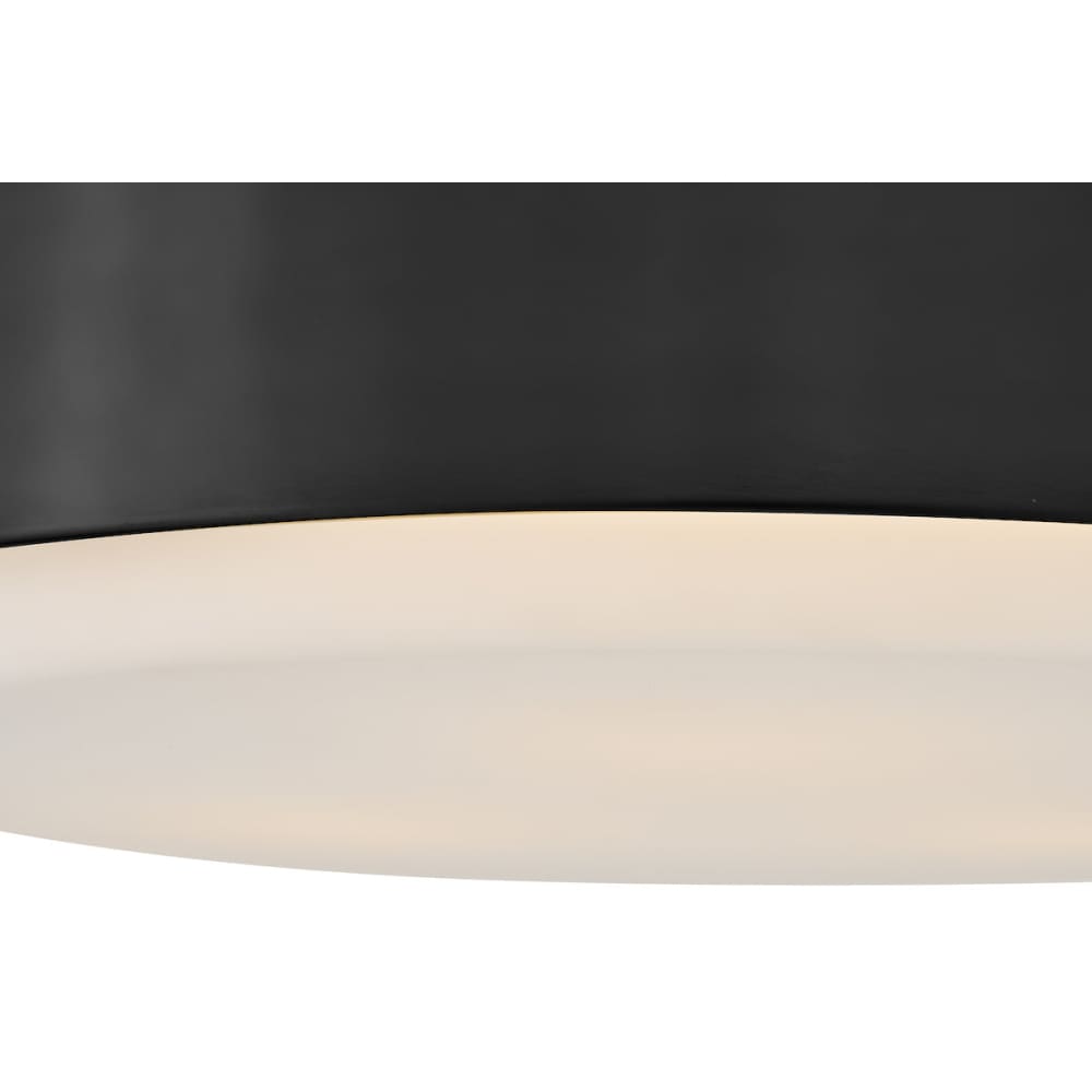 Cedric Flush Mount - Medium - Black