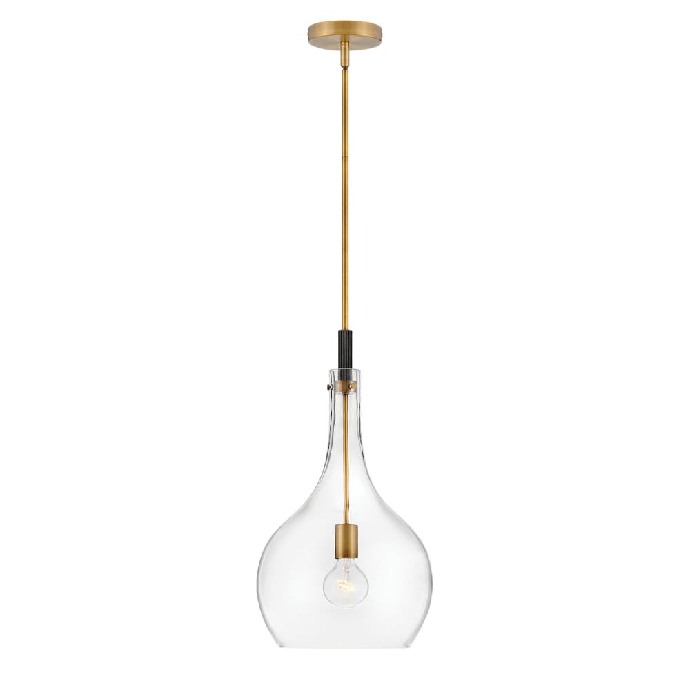 Ziggy Pendant - Heritage Brass