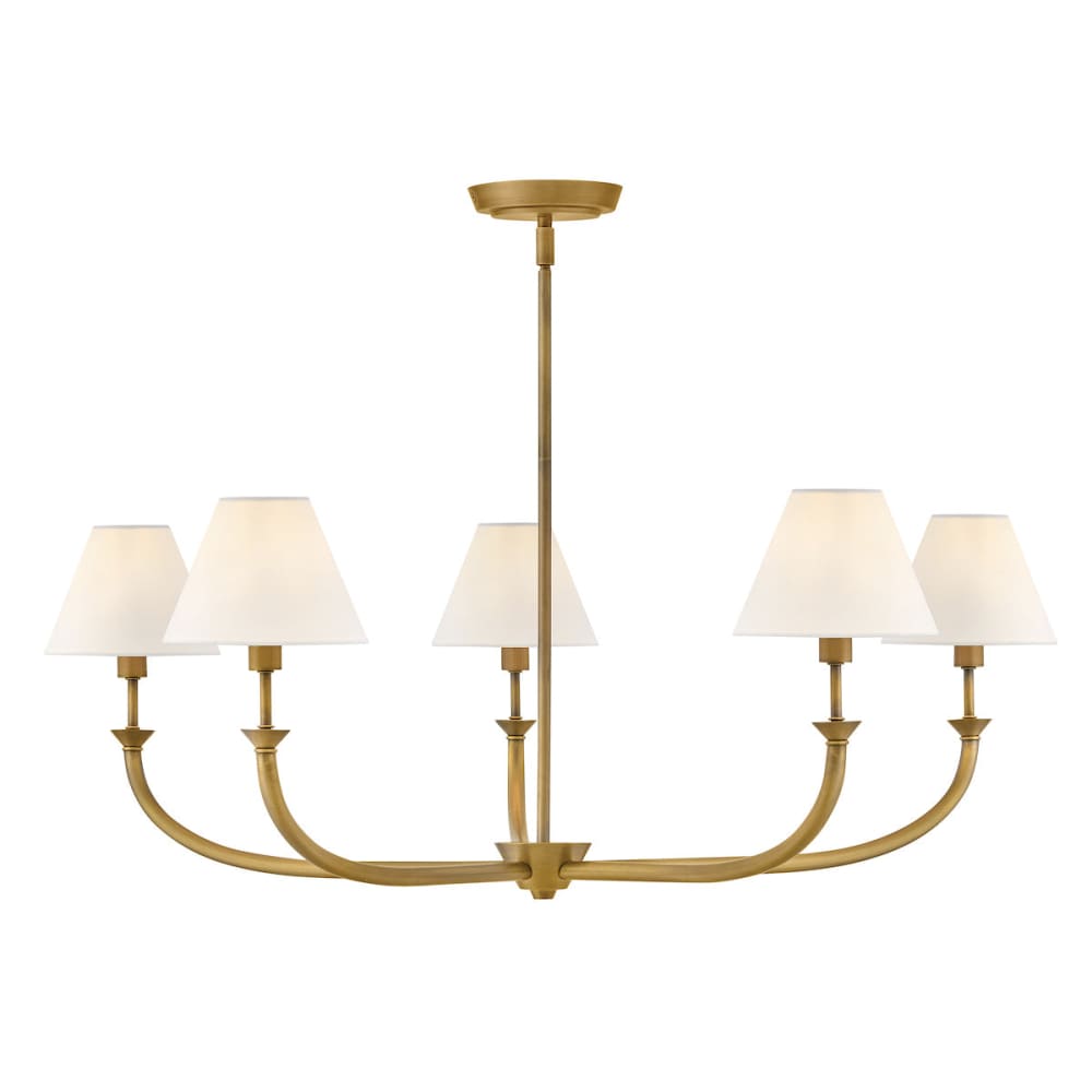 Greta Chandelier - Brass