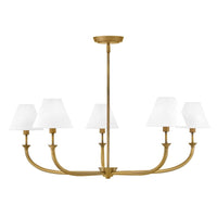 Greta Chandelier - Brass