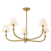 Greta Chandelier - Brass