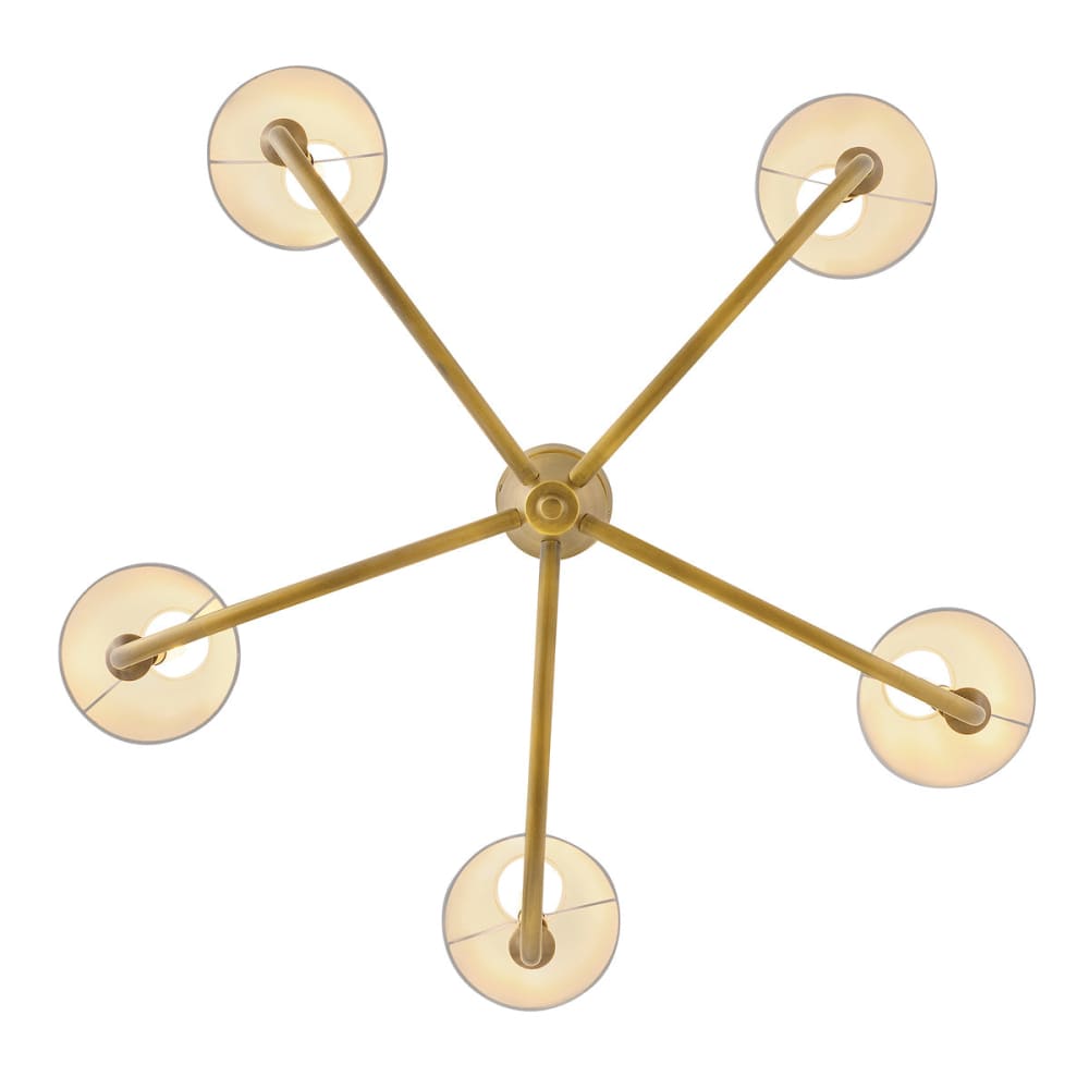 Greta Chandelier - Brass