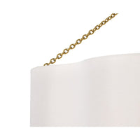 Gwen Drum Chandelier - Brass