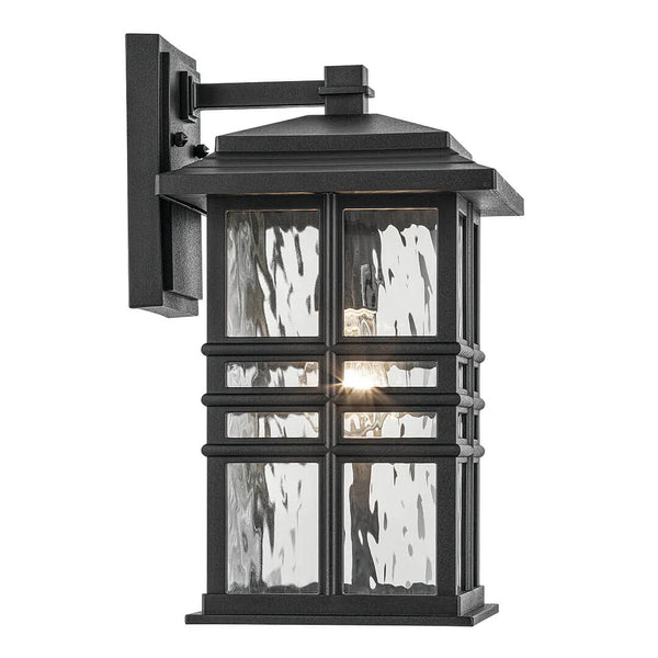 Beacon Coastal Outdoor Wall Light - 14.25" - Black