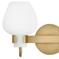 Sylvie 2 Light Vanity - Heritage Brass