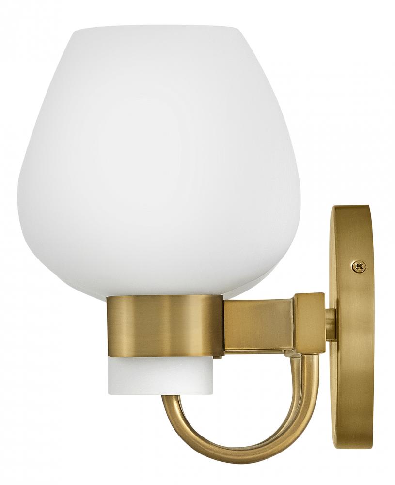 Sylvie 2 Light Vanity - Heritage Brass