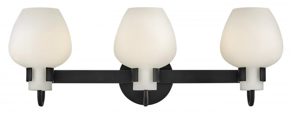 Sylvie 3 Light Vanity - Black