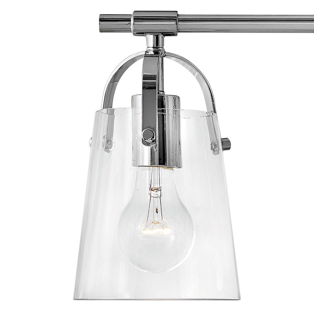 Foster 4 Light Vanity - Chrome