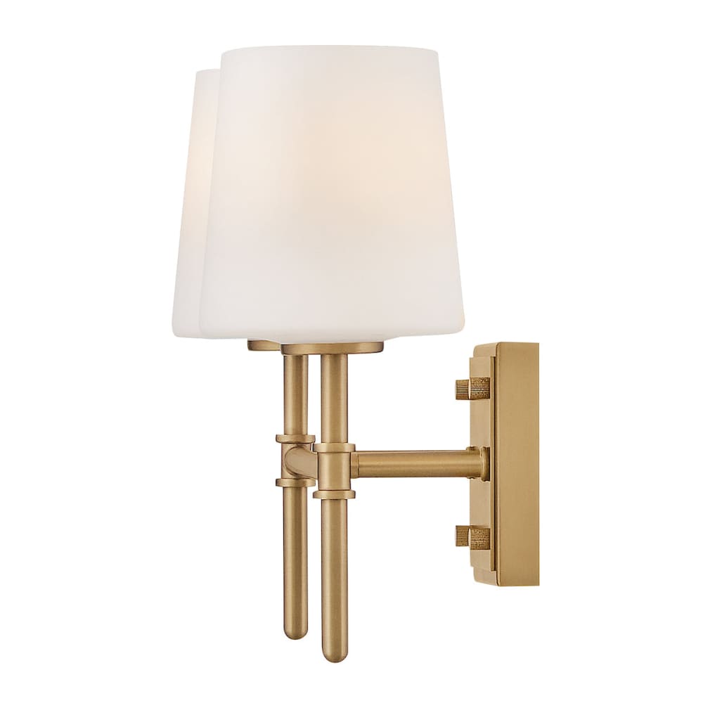 Saunders 2 Light Vanity - Brass