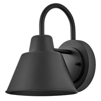 Wes Coastal Outdoor Wall Lantern - Black