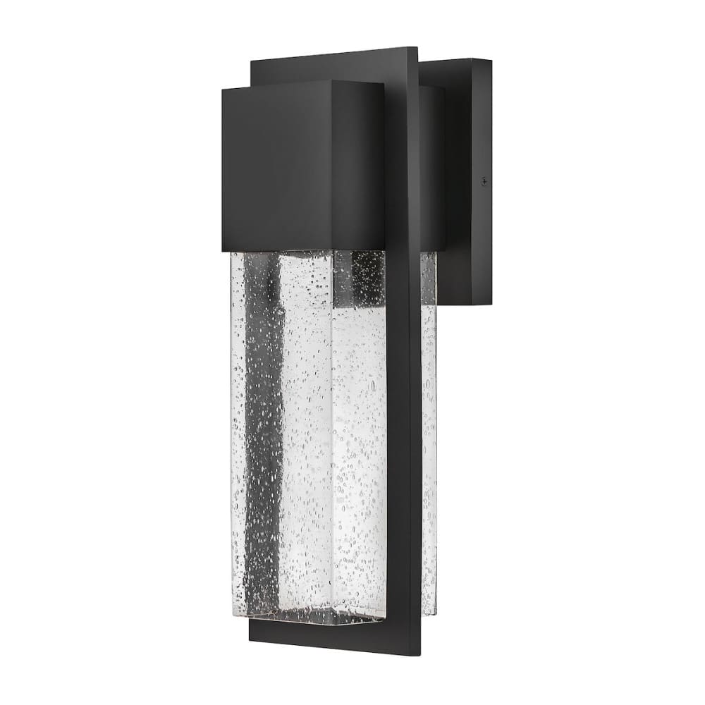 Alex Coastal Outdoor Wall Lantern - Medium 20" - Black