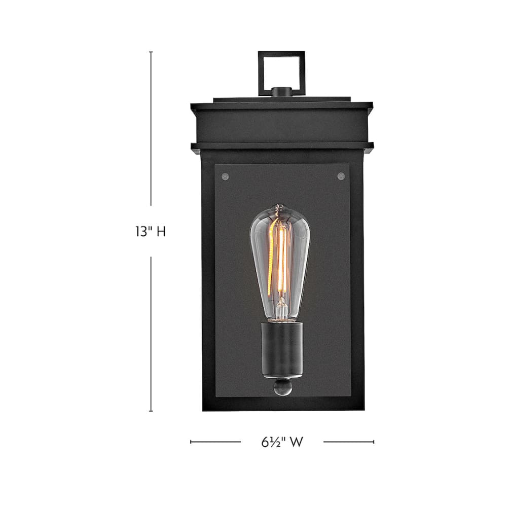 Cole Coastal Outdoor Wall Lantern - Small 13"