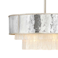 Reverie Hammered Drum Chandelier