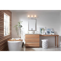 Karlie 3 Light Vanity - Chrome