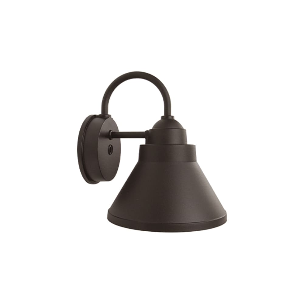 Classic Nautical Goose Neck Coastal Outdoor Wall Mount - Bronze