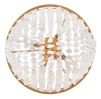 Myra Rock Crystal Semi-Flush Mount