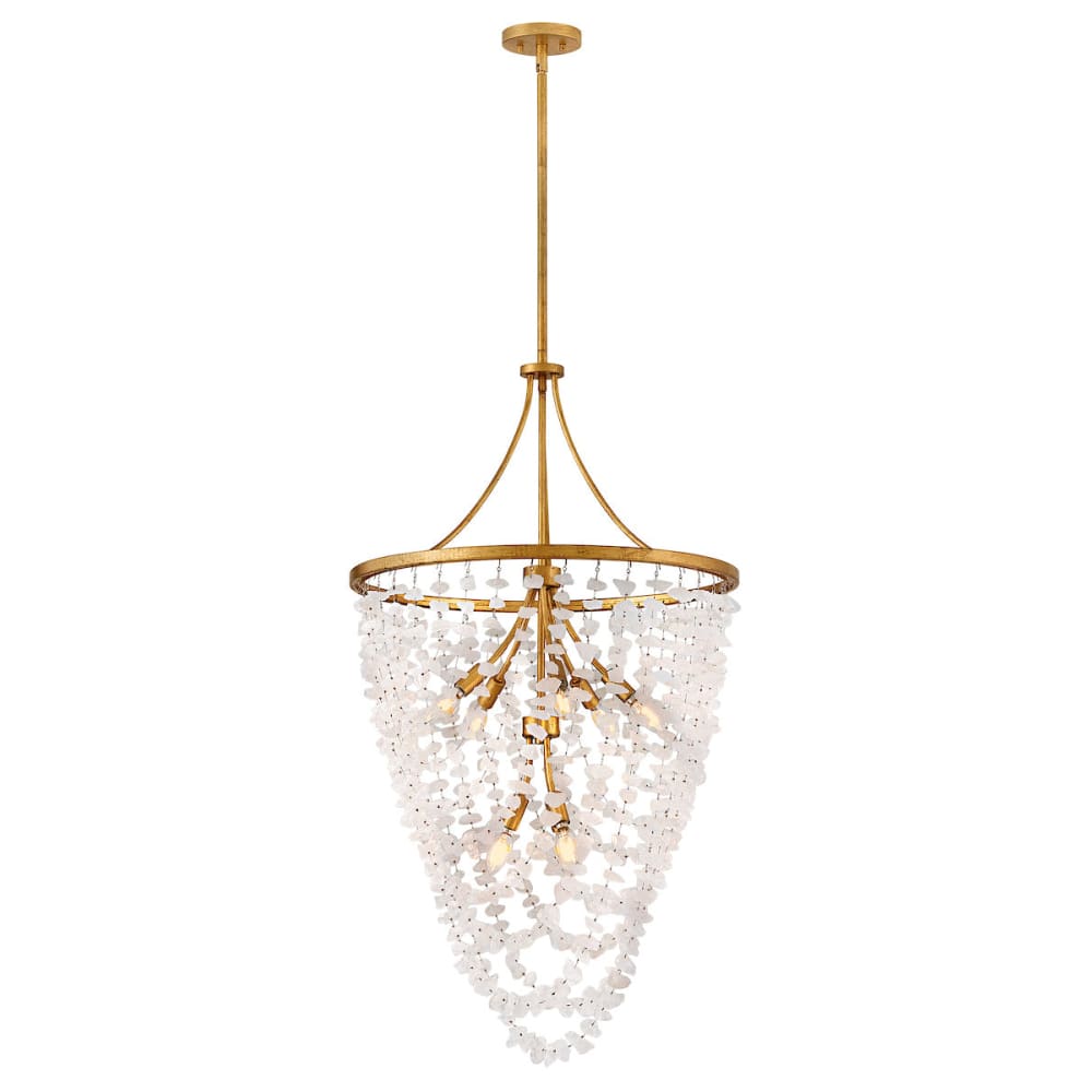 Myra Rock Crystal Chandelier -  Small