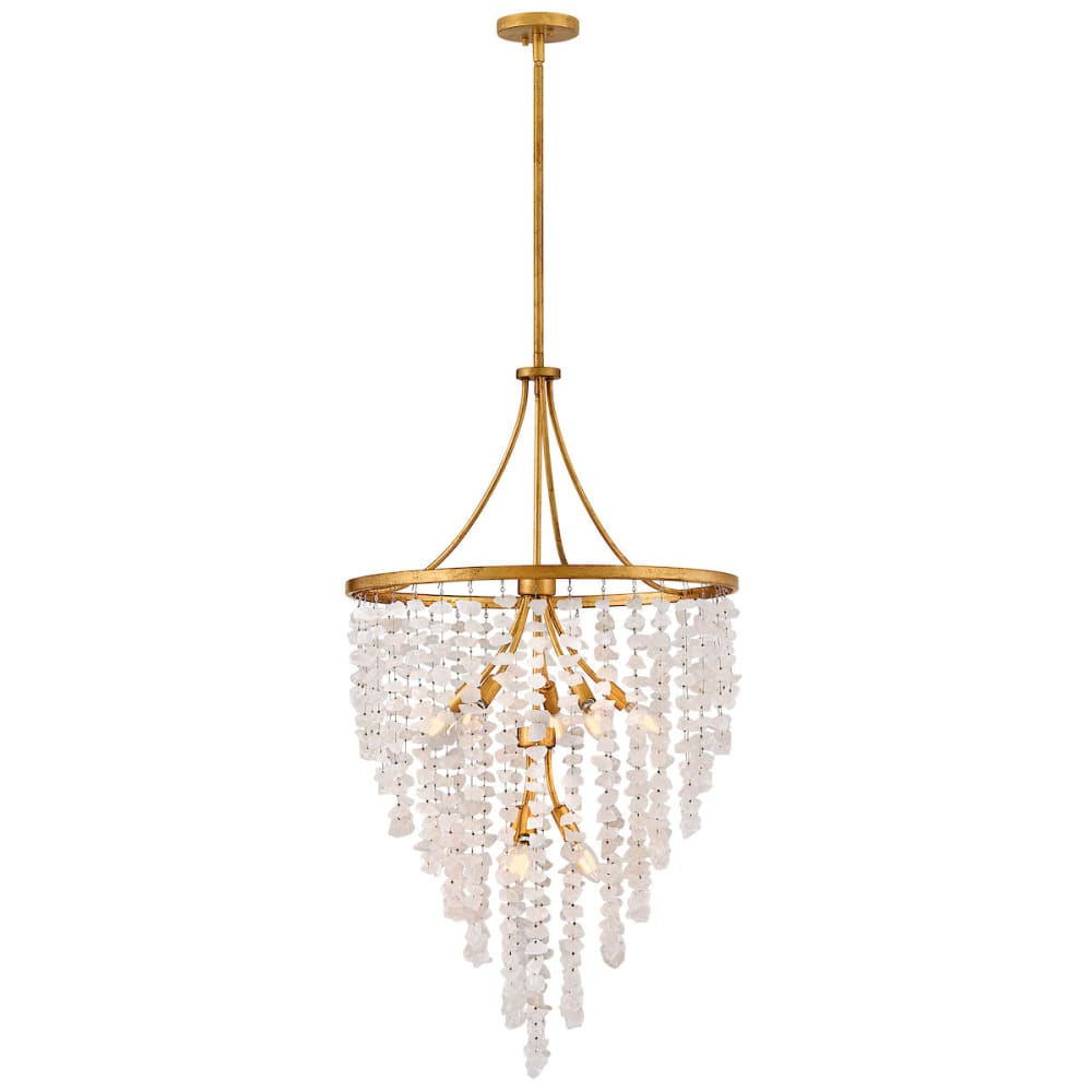 Myra Rock Crystal Chandelier -  Small