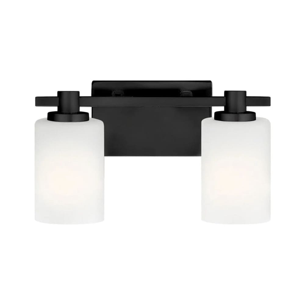 Karlie 2 Light Vanity - Black