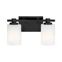 Karlie 2 Light Vanity - Black