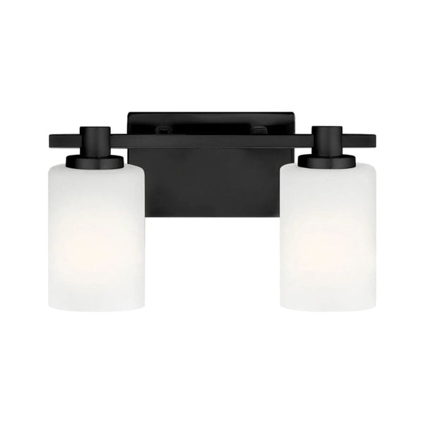 Karlie 2 Light Vanity - Black