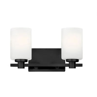 Karlie 2 Light Vanity - Black