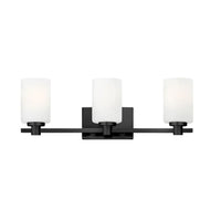 Karlie 3 Light Vanity - Black