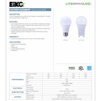 Eiko LitespanLED Bulb #10285 - 2 Pack 10285 Coastal Lighting