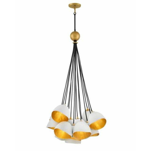 Hinkley Nula Chandelier 35906SHW Coastal Lighting