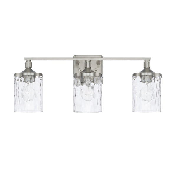 Capital Lighting Three Light Vanity Fixture 128831BN-451 Coastal Lighting