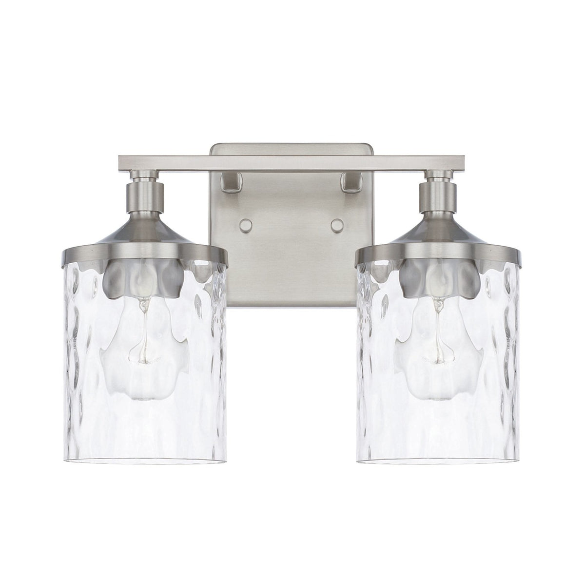 Capital Lighting Two Light Vanity Fixture 128821BN-451 Coastal Lighting